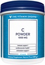 Shoppe Vitamin C Toz 1000MG, Antioksi Bu Destekler Immune ve Cardiovascular Health (17 Ounces Toz)