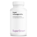 SuperSmart Super Ashwagandha günde 600 mg (Patented) - KSM-66 Ashwagandha - Yüksek Potency% 5 Withanolides | Non-GMO & Gluten Free - 120 Vegetarian Capsules