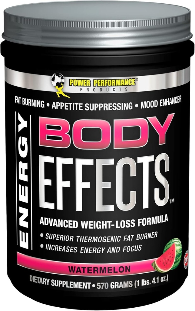 Body Effects Pre Workout Supplement, Watermelon, 570 grams (1lbs. 4.1 oz)