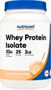 Nutricost Whey Protein Isolate Toz (Cake Batter, 2LBS)