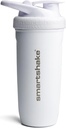 Smartshake Reforce Paslanmaz Çelik Protein Shaker Şişe - Az önce Unisex Spor | Metal Shaker Şişeler - 900 ml | 30 oz - Leakproof Vida-On Lid - DEHP & BPA Ücretsiz (Beyaz)
