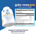 NuEthix Formulations GDA-MAX PRO, Double Berbine HCL συμπλήρωμα, Υποστηρίζει Μεταβολισμός γλυκόζης, Διαχείριση βάρους, Ανοσολογική Υποστήριξη, Υγεία καρδιάς - Μη ΓΤΟ, Χωρίς γλουτένη, Χωρίς γαλακτοκομικά, 90 Μέτρα