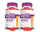 Justified Laboratories (2 Pack Fast Ripped Keto ACV Gummies Extreme 2000MG Fast Ripped Keto Gummies Apple Cider Vinegar Formulated with Pomegranate Beet Juice B12 Vegan Non GMO 120 Gummys