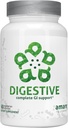 Dgestive Complete GI Support of Upper, Middle ve Lower Gastrointestinal System, 60 Capsules