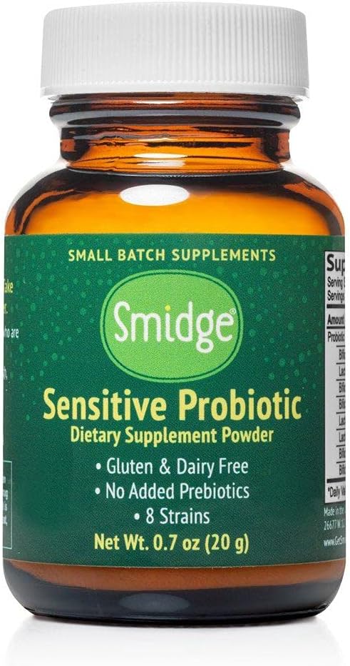 Smidge® Ευαίσθητη προβιοτική σκόνη και δοσολογία κουτάλι (GutPro®)