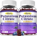 2 Pack P properties Citrate Gummies, P properties Supplement for Muscle Health, Leg Cramp Relief & Electrolyte Balance, Vegan, Non-GMO, Gluten-Free, Blueberry Flavor, 120 Count