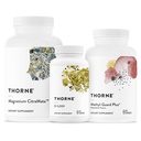 THORNE - Essential Wellness Trio - Υποστήριξη μεθυλίωσης + Κιτρικό μαγνήσιο + Βιταμίνη D-5000-60 Σερβίρει