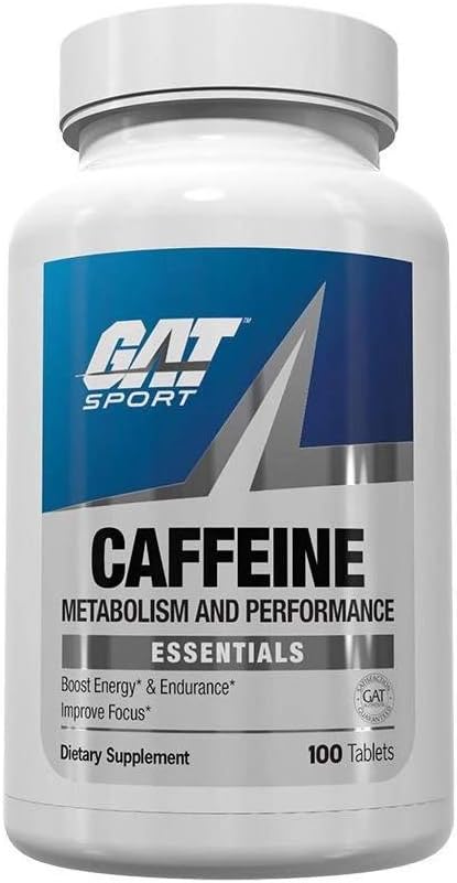 GAT Sport Essentials Caffeine Metabolism ve Performans, 100 Tablet