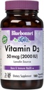 Bluebonnet Beslenme Vitamin D3 2000 IU Sebze Kapsülü, Kas ve Skeletal Büyüme Yardımı, Lanolin, D3, GMO, Gluten Free, Soy Free, Milk Free, Kosher, 180 Sebze Capsule