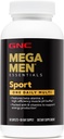GNC Mega Men Essentials Sport One Daily Multivitamin | Enerji Üretimi ve Performans Desteği | 60 Kont