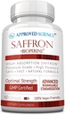 Onaylanmış Bilim® Saffron Standardized to 3% Crocin,% 2 Safranal - High-Abxia BioPerine - Vegan, 60 Capsules - 1 Paket