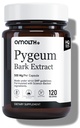 Amalth Pygeum Capsules 500 mg | Pygeum Bark Extract Supplement | Pygeum Africanum Capsules | Prostate Support & Herbal Extract Formula | Plant Based | Non-GMO | 120 Veg Capsules