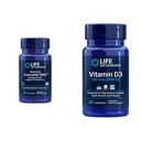 Life Extension Curcumin Elite Turmeric Ginger Extract & Vitamin D3 5000 IU Softgels - Sağlıklı Inflammatory Immune Response and Bone Brain Health - 30 & 60 Count Count