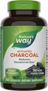 Nature's Way Aktif Charcoal, Binds Unwanted Materials and Gas in the Digestive Tract*, 560 mg per 2Capsule Service, 360 Capsules (Pazar May Vary)