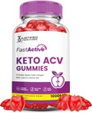 Fast Active Keto ACV Gummies Advanced Formula 1000MG Fastactive Keto Gummies Apple Cider Vinegar Formulated with Pomegranate Beet Buice Powder B12 Vegan Non GMO 60 Gummys