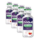 ZzzQuil, Nighttime Sleep Aid Liquid, Alkol & Yapay Dyes, 50 mg Diphenhydraminel HCl, No1 Sleep Aid Brand, Fall Asleep Fast, Non-Habit Form, Soothing Berry Flavor, 12 FL OZ (Pazarlama)