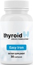 Easy Iron: Doktor-Formated High Potency Iron Supplement for Advancedd Energy & Wellness, Gentle on Stomach, Ideal for Thyroid & Anemia Support, NonConstipating, Daily Boost