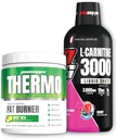 PROSUPPS Thermo Beam Thermogenic Toz Spicy Rita ve 3000 L-Carnitine Berry - Kilo Yönetimi ve Pre Workout - Energy, Mood, Appetite Control -