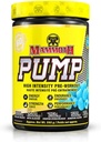 MAMMOTH PUMP – Pre Workout Toz, Superior Kas Pumps, Strength & Endurance, Explosive Power & Energy Supplement, Heshima Focus, Quick Recovery, Reduced Soreness (60 Serves, Blue