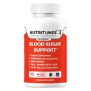 Berberine, Ceylon Cinnamon, Panax Ginseng & Kromium - Sağlıklı Şeker Metabolism - 90 NutriSulin Supplement Capsulesm