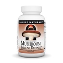 Source Naturals Mushroom Immune Defense, Güçlü Mushroom Immune Support*, 16 Blend Kompleksi - 60 Tablet