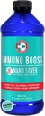 Smart Get Readyd Nano Silver Immuno Boost - 16 oz - Daily Immune Supplement for Family - Gluten Free, Vegetarian - Made in USA