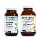 Metagenics Essential Wellness Duo: OmegaGenics EPA-DHA 10000 & PhytoMulti Without Iron - Daily Multivitamin for General Health & Aging - 60 Tabletler