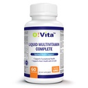 Liquid Multivitamin Complete, with a Full Spectrum of Vitamins and Minerals, Plus 42 Φρούτα και Φυτικές Ιδιοκτησίες, Εύκολη απορρόφηση (60 Vegan Liquid Filled Capsules)