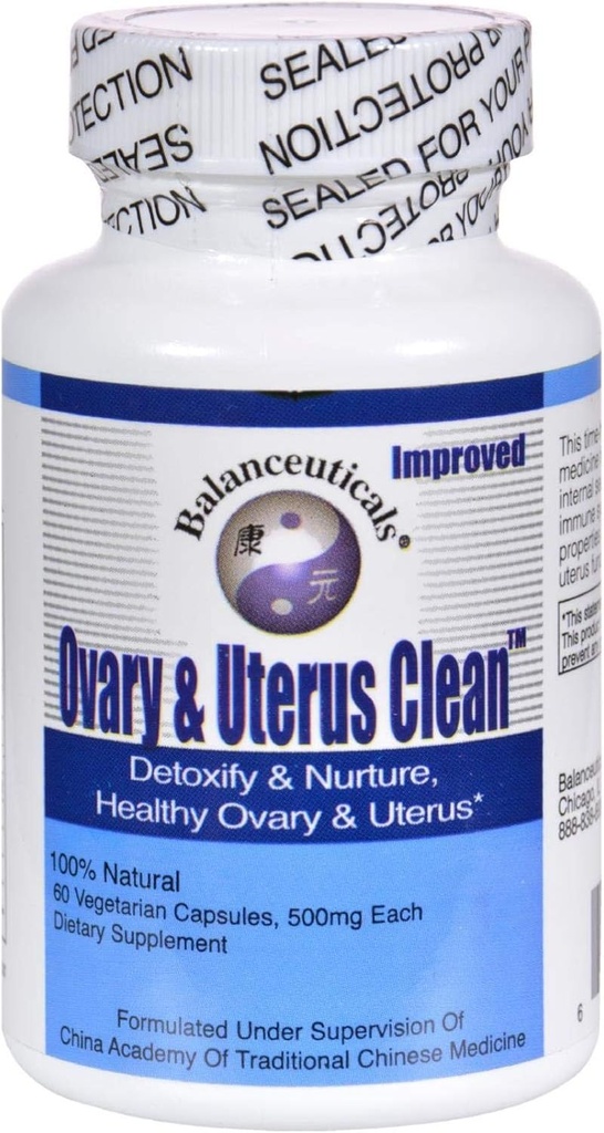 Ovary ve Uterus Clean - 500 mg - 60 Capsules