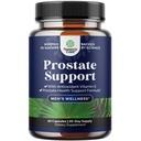 Herbal Saw Palmetto Erkek Supplement - Potent Pygeum ve Saw Palmetto Beta Sitosterol & Green Tea Supplements for Adult Males for Urinary Tract Support & Frequent Urination - 60 Capsules