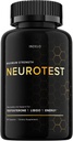 NöroTest Pills Capsules, Erkekler için NöroTest Diyetsel Supplement, Peak Performance ve Wellness için NöroTest Günlükleri, Nöro Test Gelişmiş Formula Pills (60 Capsules)