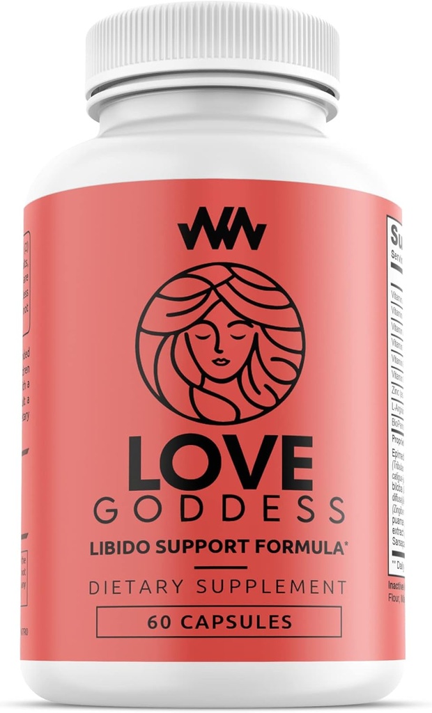 Womens Supplement That Boosts Libido | Advanced Intimacy, Passion and Desire | Miura Puama for Women specific Arousal | Love Goddess | Vitamin | Warped Wellness