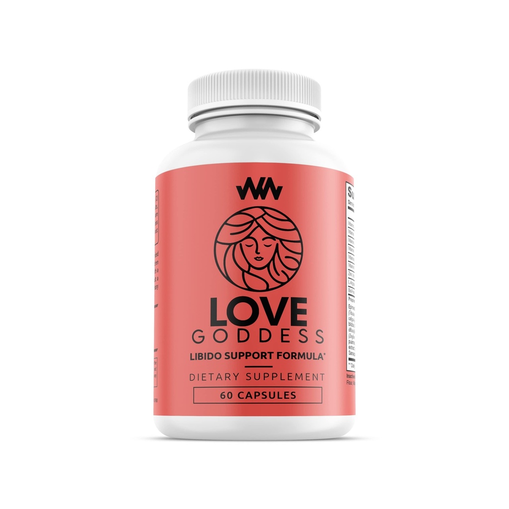 Womens Supplement That Boosts Libido | Advanced Intimacy, Passion and Desire | Miura Puama for Women specific Arousal | Love Goddess | Vitamin | Warped Wellness