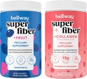 Bellway Super Fiber Toz + Meyve, Karma Berry Super Fiber Toz + Collagen, Strawberry Lemonade
