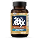 Yaşsız Erkek Max Chewable Nitrik Oksit Editor for Men - Yüksek Potency Ashwagandha Extract to Boost Workouts, Muscle & Performance, Reduce Stress, Support Sleep - 100 Count Count
