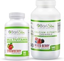 BariSlim Bariatrikdis Citrate & Complete Multivitamin Chewable Tablet - Bariatrik Vitamin ve Supplement for Post Bariatrik Cerrahisi Aluding Gastrik Bypass ve Kolektif