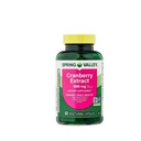 Spring Valley Cranberry Extract Vegetarian Capsules, 500 mg, 60 Kont + Dri Store Style.