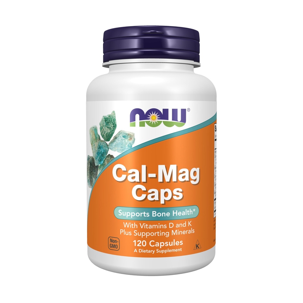 Şimdi Supplements, Cal-Mag with çinko, Copper, Manganese and Vitamin D, 120 Capsules