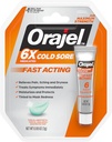 Orajel Moisturelock Cold Sore Symptom Tedavisi, Krem 0.105 oz (Pazar Mayıs Vary)