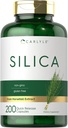 Carlyle Silica Supplement Capsules | 200 Kont | Attail Extract | Non-GMO & Gluten Free