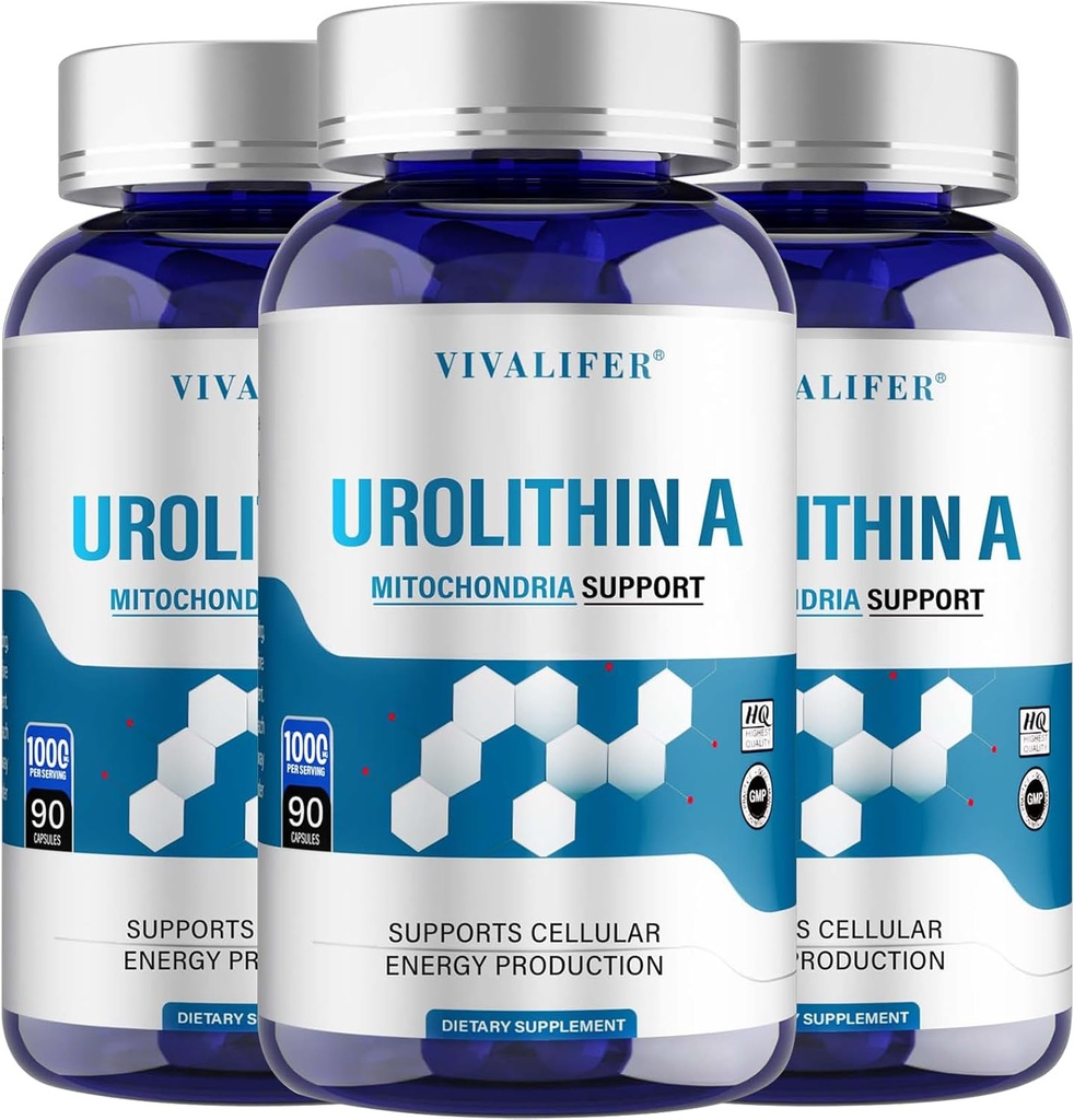 Urolithin A Supplement 1000 mg, 270 Softgels Güçlü Antioksi Koruma, Sağlıklı Aging & Mitochondrial Health ve Hücre Onarımı Erkekler ve Kadınlar için Destek