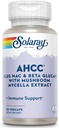 SOLARAY AHCC + NAC & Beta Glucan, Veg Cap (Btl-Plastic) 