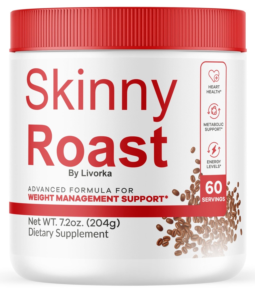 Skinny Roast - Skinny Roast Coffee Advanced Formula, Resmi SkinnyRoast Organik Toz, Sağlıklı Yaşam Tarzı - Premium Doğal Formula, 60 1 Ay için hizmet