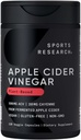 Spor Araştırmaları Apple Cider Vinegar with Cayenne Pepper | Made from Organic Fermented Apple Cider - Non-GMO Project TY & Vegan sertifikalı (120 Veggie Capsules)