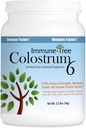 Immune Tree 100% Bovine Colostrum Powder, 661 Servings, 2.2lb (1 Kilo), Υποστηρίζει την καταπολέμηση της γήρανσης, Υγιεινό ανοσοποιητικό σύστημα, Gut & Digestion, μυών, & ευεξίας, Κατασκευάζεται στις ΗΠΑ από χόρτο Fed, Βαθμός Α γαλακτοκομικές αγελάδες