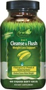 Irwin Naturals 2in-1 Cleanse & Flush Kilo Kayıp Desteği - 60 Sıvı Soft-Gels - Flushes Digestive Tract & Reduces Bloating - 30 Total Services