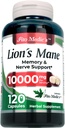 Lab | Lions Mane | 120 Capsules | Lions Mane Supplement | Lions Mane Supplement Capsules | Mushroom Supplement | Ultra Yüksek Aborpsiyon.