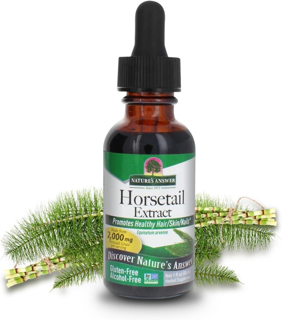 Doğanın Yanıtı Alkol Özgür Attail Herb Extract Supplement, 1-Fluid Ounce | Saç, Cilt, & Nails Desteği | Ortakları Korumak | Ortakları Güçlendirmek