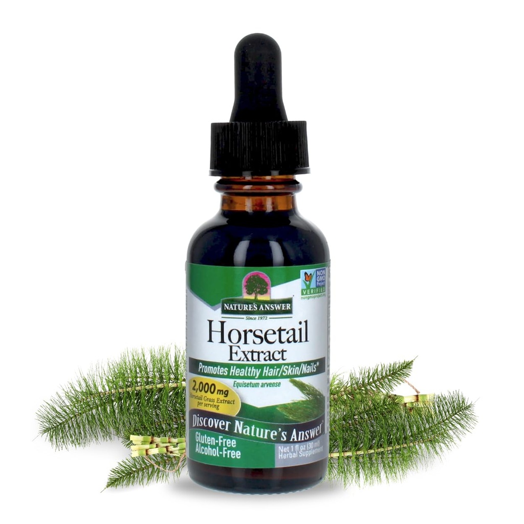 Doğanın Yanıtı Alkol Özgür Attail Herb Extract Supplement, 1-Fluid Ounce | Saç, Cilt, & Nails Desteği | Ortakları Korumak | Ortakları Güçlendirmek