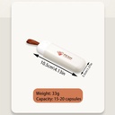 2 adet Seyahat Pill Organizers, BOSOIRSOU Daily Pill Box, Day Pill columns, Pill Case, Travel Medicine Organizer, Pill Containers for Vitamins Fish Oils Supplement